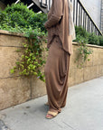 Brown Drape Set