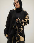Black X Gold Marble Jacket
