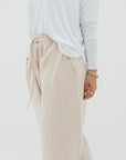 Biege Ballon pants