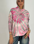 Grey tie dye