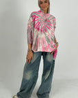 Grey tie dye
