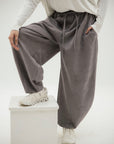 Winter Grey Ballon Pants