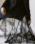 Black Lace Top