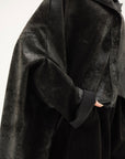 Black Suede top