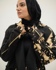 Black X Gold Marble Jacket