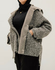 Grey wool jacket