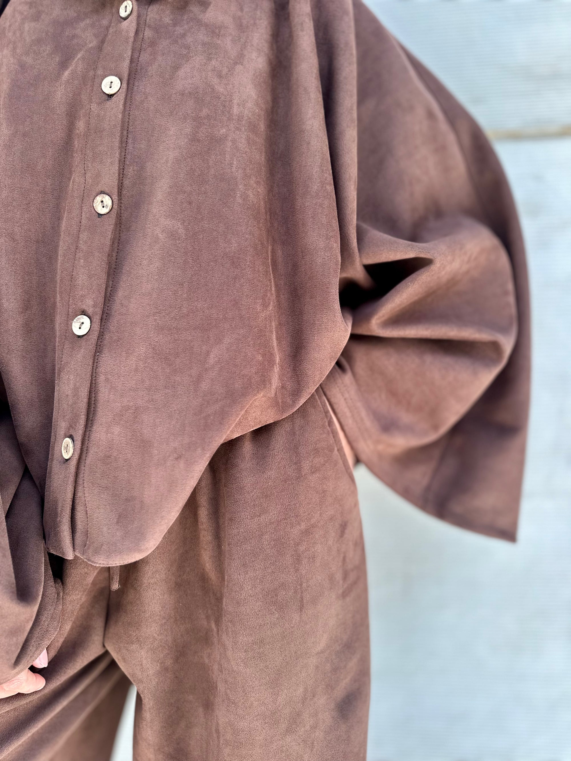 Brown Ballon Top