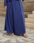 Dark Blue Drape Pants