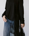 Black Lace Top