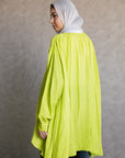 Wrinkle Top in apple green