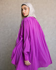 Fusia wrinkle top