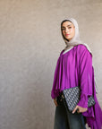 Fusia wrinkle top