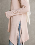 Blush pink Asymmetric Top