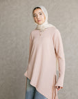 Blush pink Asymmetric Top