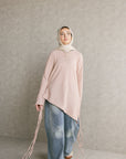 Blush pink Asymmetric Top