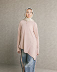 Blush pink Asymmetric Top