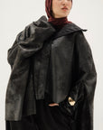 Black Suede top