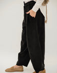 Black Ballon Pants