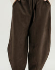 Brown Ballon Pants