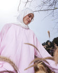 Pink Blended Linen Top