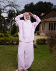 Pink Blended Ballon Pants