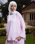 Pink Blended Linen Top